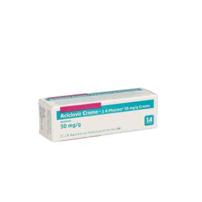 Aciclovir Creme-1A Pharma 5 g von 1 A Pharma GmbH PZN 00870445