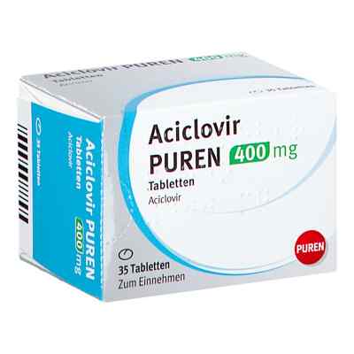 Aciclovir Puren 400mg Tab 35 stk von PUREN Pharma GmbH & Co. KG PZN 16577457