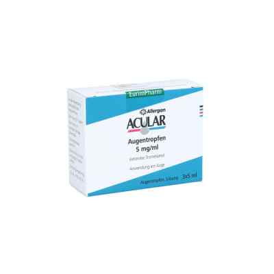 Acular 5 mg/ml Augentropfen 3X5 ml von EurimPharm Arzneimittel GmbH PZN 09269560
