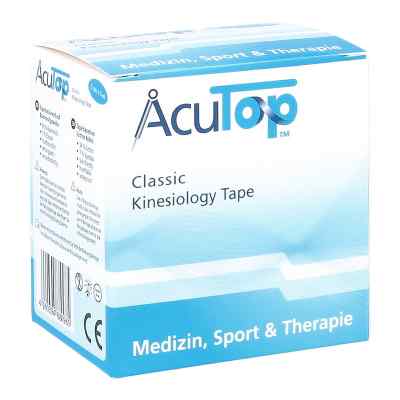 Acutop Kinesiologie Tape Classic 5 cmx5 m blau 1 stk von Jovita Pharma PZN 14180075