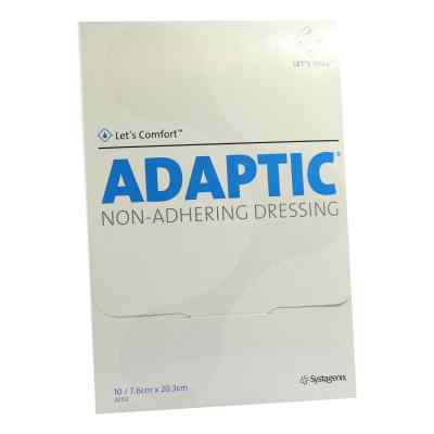 Adaptic 7,6x20,3cm feuchte Wundauflage 10 stk von 3M Deutschland GmbH PZN 01228165