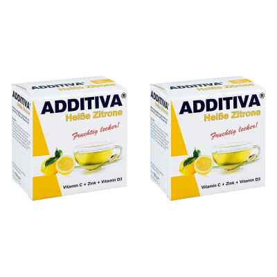 Additiva Heiße Zitrone Pulver 2x120 g von Dr.B.Scheffler Nachf. GmbH & Co. KG PZN 08107220