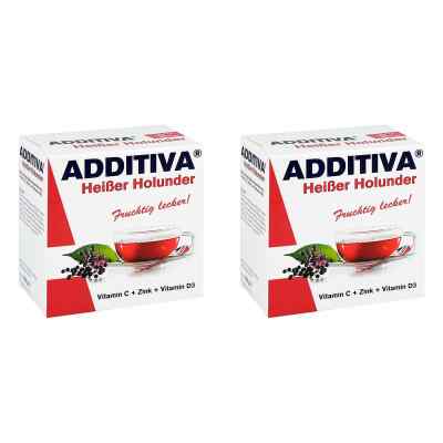 Additiva Heißer Holunder Pulver 2x100 g von Dr.B.Scheffler Nachf. GmbH & Co. KG PZN 08107215