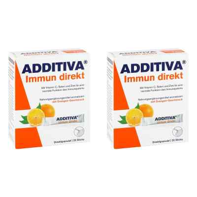 Additiva Immun Direkt Sticks 2x20 stk von Dr.B.Scheffler Nachf. GmbH & Co. KG PZN 08107221