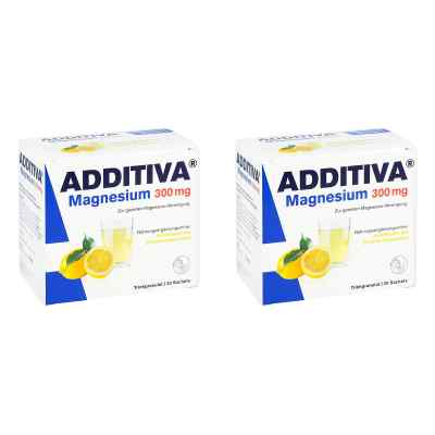 Additiva Magnesium 300 Mg N Sachets 2x20 stk von Dr.B.Scheffler Nachf. GmbH & Co. KG PZN 08107223