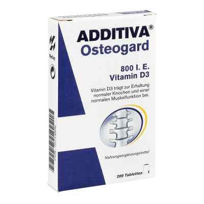 Additiva Osteogard 800 I.e. Vitamin D3 Tabletten 200 stk von Dr.B.Scheffler Nachf. GmbH & Co. KG PZN 10714806
