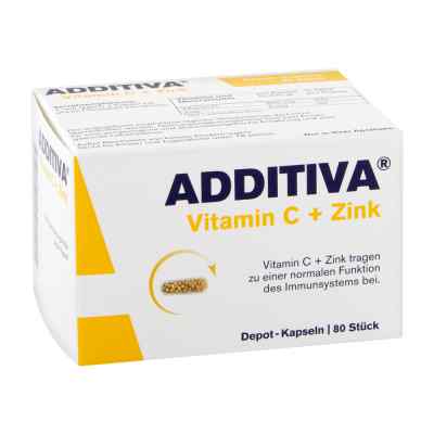 Additiva Vitamin C+Zink Depotkapseln