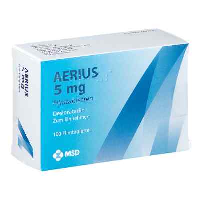 Aerius 5 mg Filmtabletten 100 stk von 1 0 1 Carefarm GmbH PZN 16124000