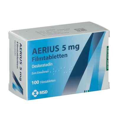 AERIUS 5mg 100 stk von EurimPharm Arzneimittel GmbH PZN 03379046