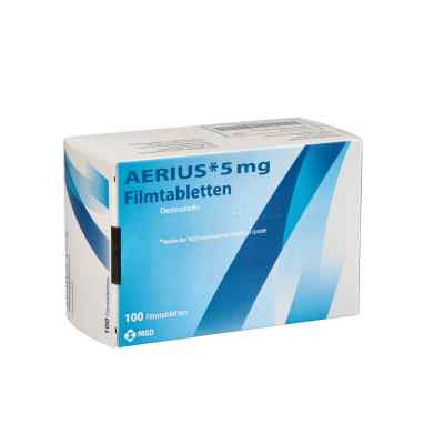 AERIUS 5mg 100 stk von EMRA-MED Arzneimittel GmbH PZN 03932951