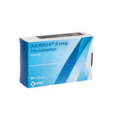 AERIUS 5mg 20 stk von EMRA-MED Arzneimittel GmbH PZN 03932879