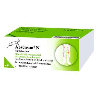 Aescusan N Filmtabletten 100 stk von MIBE GmbH Arzneimittel PZN 13964455
