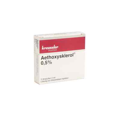 Aethoxysklerol 0,5% Injektionslösung 5X2 ml von Chem. Fabrik Kreussler & Co. GmbH PZN 01291910