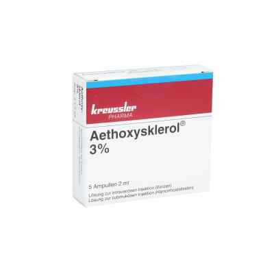 Aethoxysklerol 3% Injektionslösung 5X2 ml von Chem. Fabrik Kreussler & Co. GmbH PZN 01291956