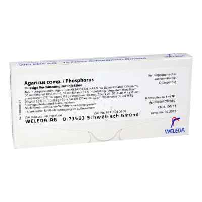 Agaricus Comp./phosphorus Ampullen 8X1 ml von WELEDA AG PZN 01617197