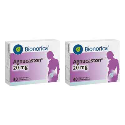 Agnucaston 20 mg Filmtabletten 2x30 stk von Bionorica SE PZN 08106371