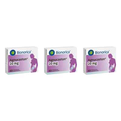 Agnucaston 20 mg Filmtabletten 3x60 stk von Bionorica SE PZN 08106375