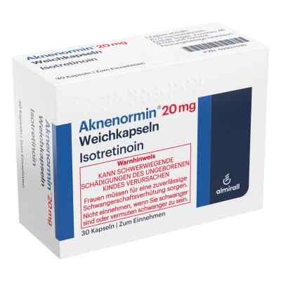 Aknenormin 20 mg Weichkapseln 30 stk von ALMIRALL HERMAL GmbH PZN 02931530