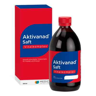 Aktivanad Saft bei Erschöpfung wegen Vitamin-B Mangel 500 ml von MEDICE Arzneimittel Pütter GmbH&Co.KG PZN 11278307