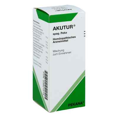 Akutur spag. Tropfen 100 ml von PEKANA Naturheilmittel GmbH PZN 03821619