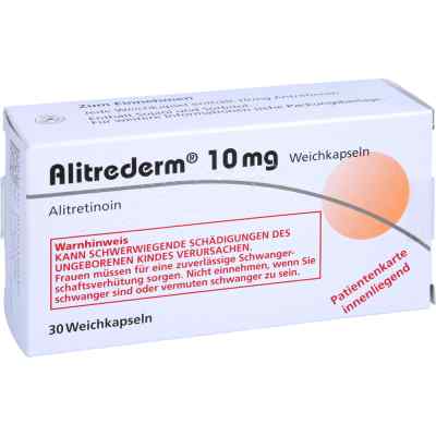 Alitrederm 10 mg Weichkapseln 30 stk von DERMAPHARM AG PZN 14320487