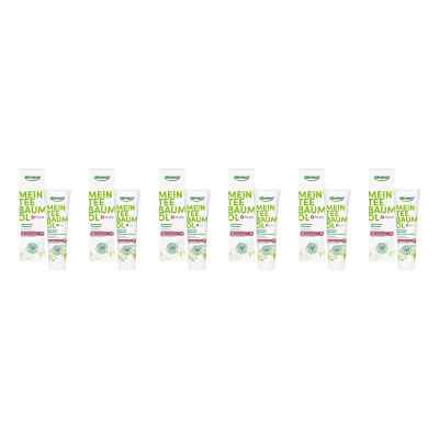 Alkmene Mein Teebaumöl Kariesschutz Zahncreme 6x100 ml von Schröder Cosmetics GmbH & Co. KG PZN 08105166