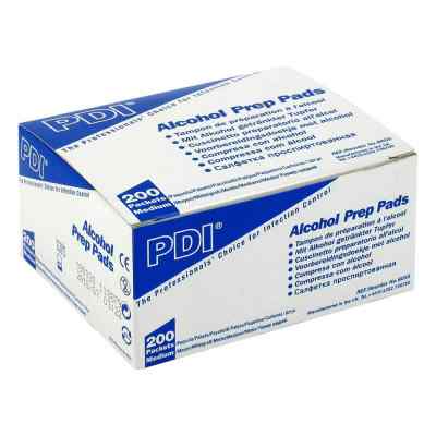 Alkoholtupfer 70% Isopropyl Alkohol 200 stk von MEDENTA GmbH PZN 01420543