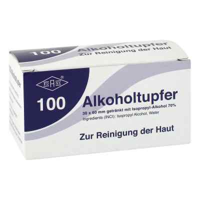 Alkoholtupfer Alcofrank 100 stk von Büttner-Frank GmbH PZN 13425103