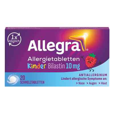 Allegra Allergietabletten für Kinder – Schmelztabletten