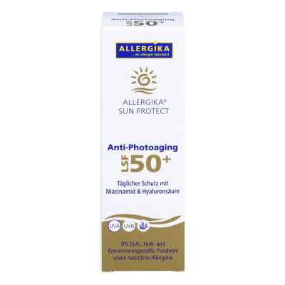 Allergika Sun Protect Anti-photoaging Cr.lsf 50+ 50 ml von ALLERGIKA Pharma GmbH PZN 18656072
