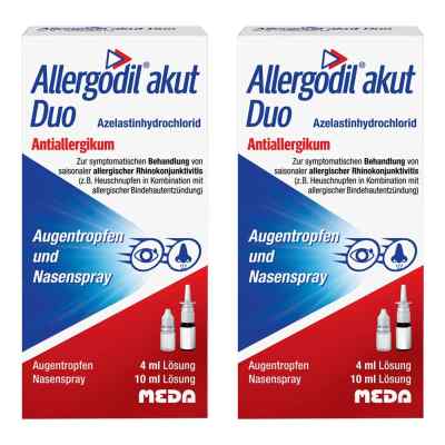 Allergodil Akut Duo 4ml At Akut/10ml Ns Akut 2x1 stk von Cooper Consumer Health Deutschland GmbH PZN 08104619