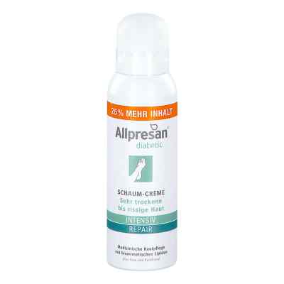 Allpresan Diabetic Intensiv + Repair mit Urea Schaumcreme 125 ml von Neubourg Skin Care GmbH PZN 18667897