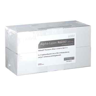 Alpha Lipon Aristo 600 mg Infusionslösung 10X100 ml von Aristo Pharma GmbH PZN 10033070