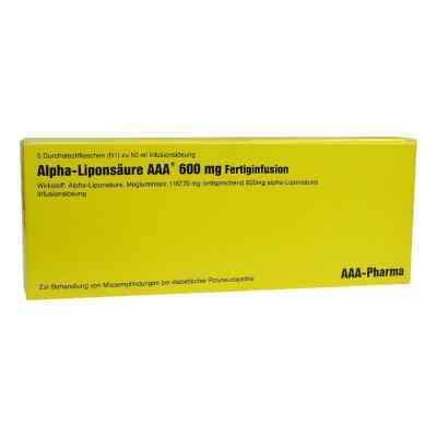 Alpha Liponsäure Aaa 600 mg Injektionsflaschen