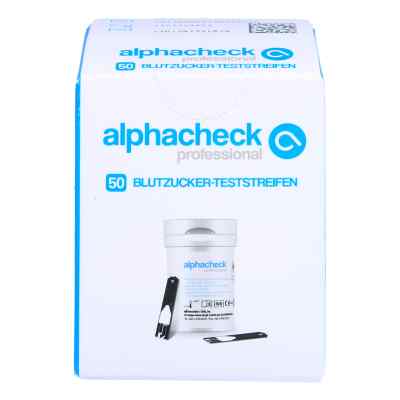 Alphacheck professional Blutzuckerteststreifen