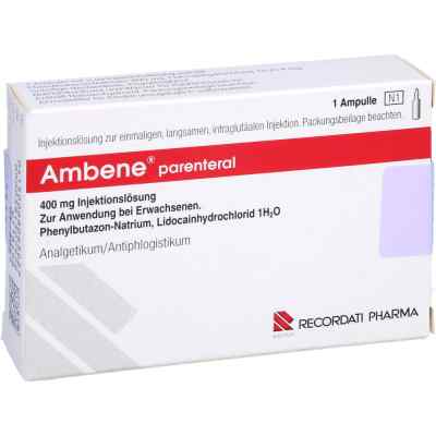 Ambene Parenteral Ampullen 1 stk von Recordati Pharma GmbH PZN 06606502