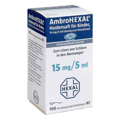 Ambrohexal Hustensaft Für Kinder 100 ml von Hexal AG PZN 03692346