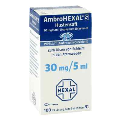 AmbroHEXAL S Hustensaft 30mg/5ml 100 ml von Hexal AG PZN 00839180