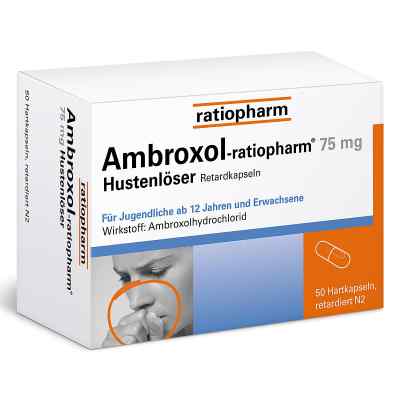 Ambroxol-ratiopharm® 75 mg Hustenlöser Retardkapseln 50 stk von ratiopharm GmbH PZN 00680940