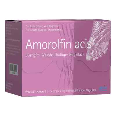 Amorolfin acis 50 mg/ml wirkstoffhalt.Nagellack 6 ml von MIBE GmbH Arzneimittel PZN 15317441