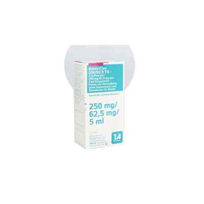 AmoxiClav 250/62,5mg TS-1A Pharma 100 ml von 1 A Pharma GmbH PZN 06312031