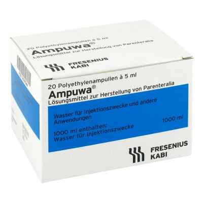 Ampuwa Plastikamp. Injektions-/infusionslösung 20X5 ml von Fresenius Kabi Deutschland GmbH PZN 02001044