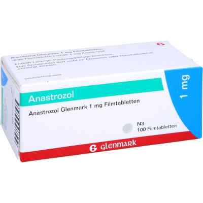 Anastrozol Glenmark 1 mg Filmtabletten 100 stk von Glenmark Arzneimittel GmbH PZN 11307345