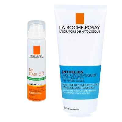Anthelios Anti-glanz-spray Lsf 50 + Anthelios After-Sun Milch  1 Pck von L'Oreal Deutschland GmbH PZN 08102916