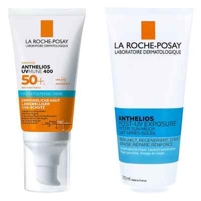 Anthelios Hydra. Creme Uvmune 400 + Anthelios After-Sun Milch  1 Pck von L'Oreal Deutschland GmbH PZN 08102918