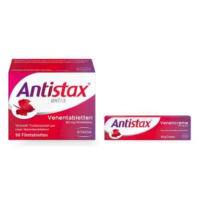 Antistax extra Venentabletten + Venencreme 1 Set von  PZN 08107786