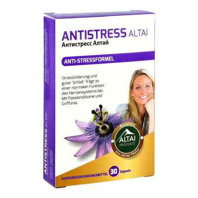 Antistress Altai Kapseln 30 stk von PHARMAFOCUS HEALTHCARE s.r.o. PZN 17242859