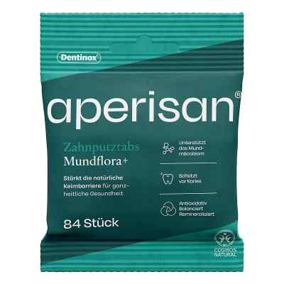 Aperisan® Zahnputztabs Mundflora+ 84  von Dentinox Gesellschaft für pharmazeutische Präparat PZN 19964261