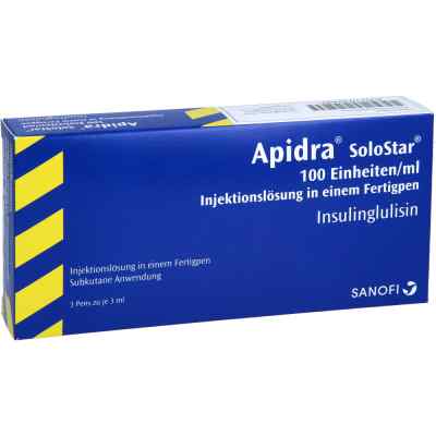 Apidra 100 Einheiten/ml SoloStar Fertigpen