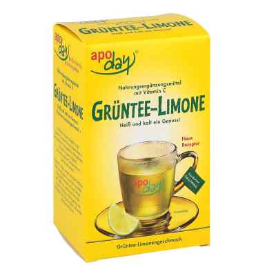 Apoday Limone Vitamin C+grüntee-extrakt Pulver 10X10 g von WEPA Apothekenbedarf GmbH & Co K PZN 04833116